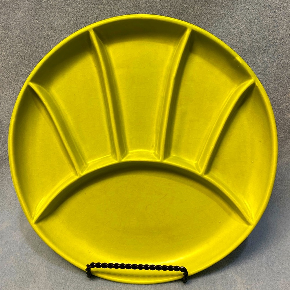 Morton Pottery Company Divided Plate GREAT FOR CAMPING